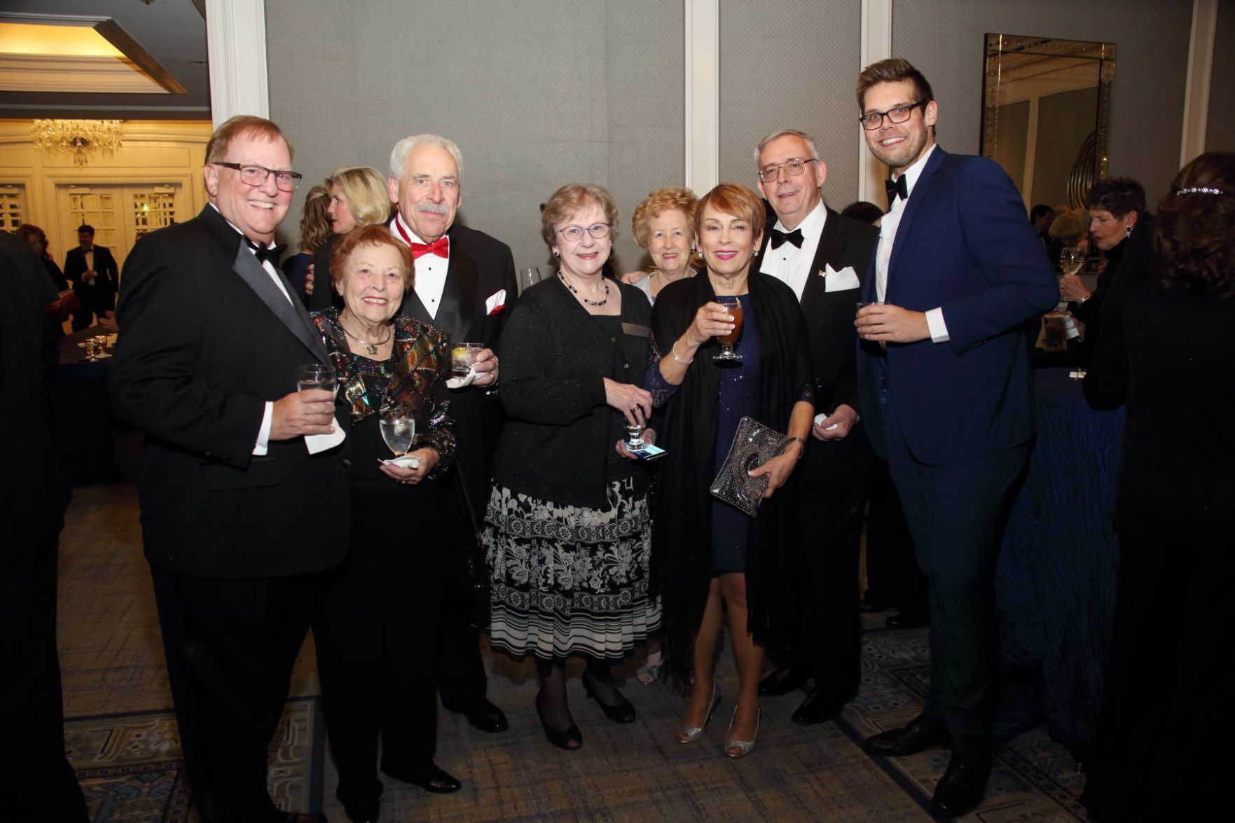 Michael Hamilton, Betty von Hoffman, George Reinschmidt, Anne Warner, Carol Clerc, Barb and Jim Talleur, Andrew Kuhlman
